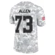 Larry Allen Dallas Cowboys ＃73 Limited Youth Arctic Camo 2024 Salute to Service Jersey