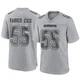 Leighton Vander Esch Dallas Cowboys ＃55 Game Men's Gray Atmosphere Fashion Jersey