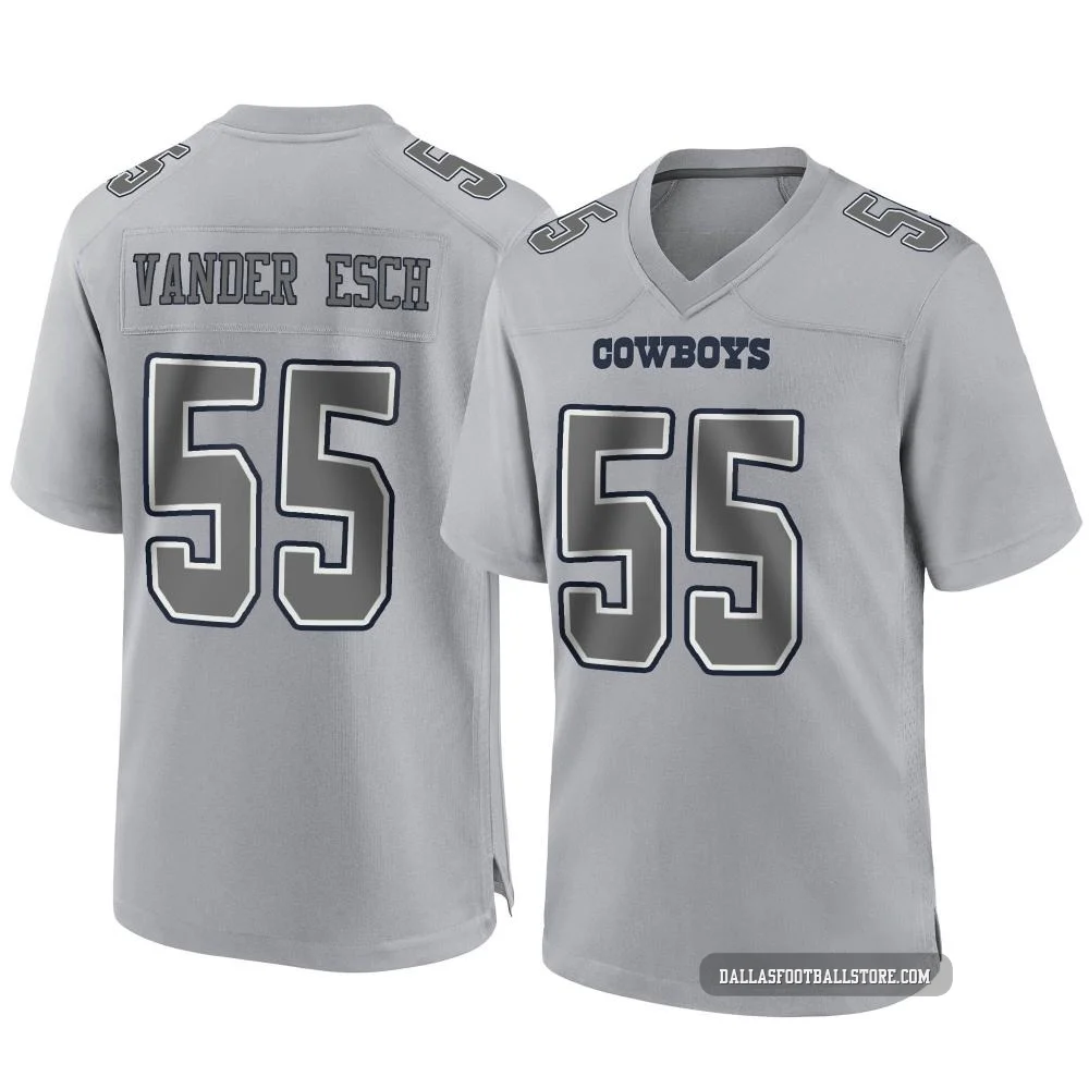 Leighton Vander Esch Dallas Cowboys ＃55 Game Youth Gray Atmosphere Fashion Jersey