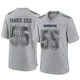 Leighton Vander Esch Dallas Cowboys ＃55 Game Youth Gray Atmosphere Fashion Jersey