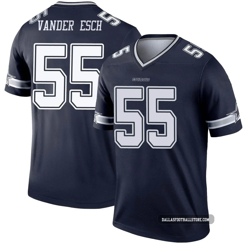 Leighton Vander Esch Dallas Cowboys ＃55 Legend Youth Navy Jersey