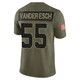 Leighton Vander Esch Dallas Cowboys ＃55 Limited Men's Olive 2025 Salute to Service Jersey