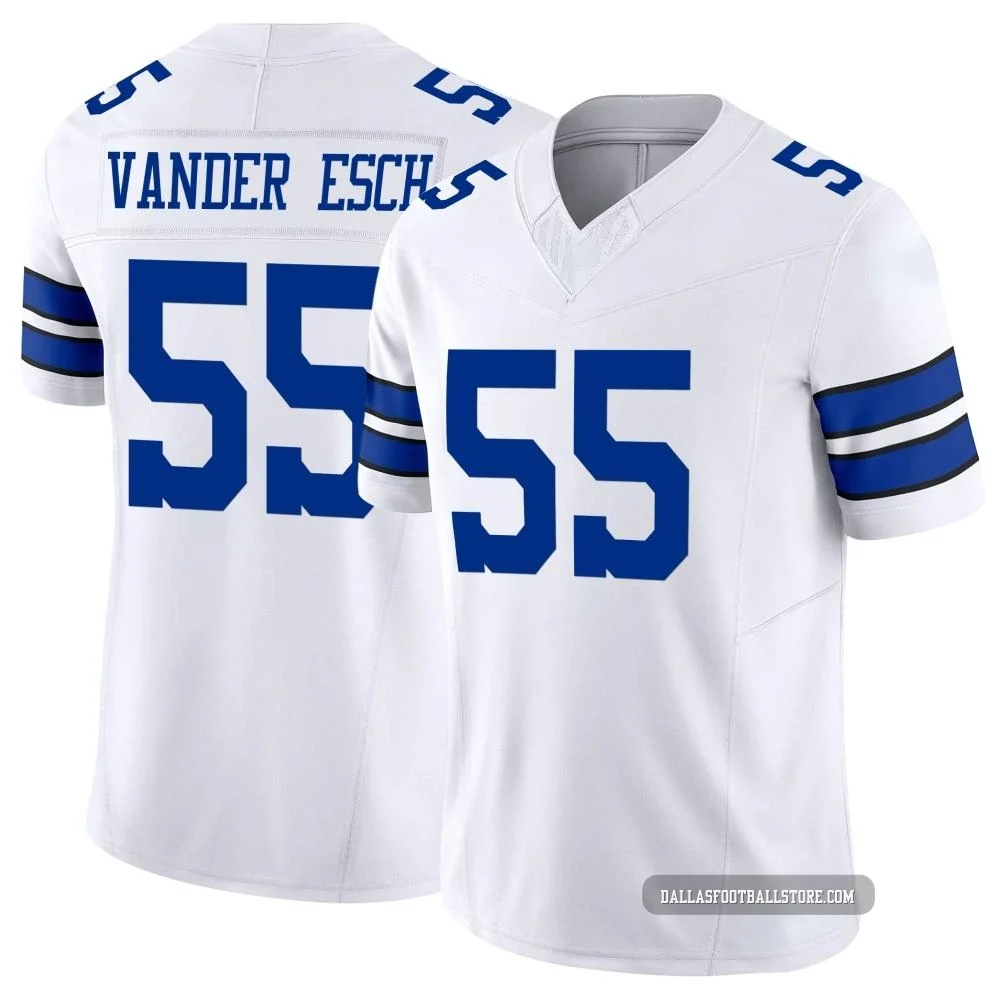 Leighton Vander Esch Dallas Cowboys ＃55 Limited Men's White Vapor F.U.S.E. Jersey