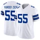 Leighton Vander Esch Dallas Cowboys ＃55 Limited Men's White Vapor F.U.S.E. Jersey