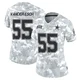 Leighton Vander Esch Dallas Cowboys ＃55 Limited Women's Arctic Camo 2024 Salute to Service Jersey