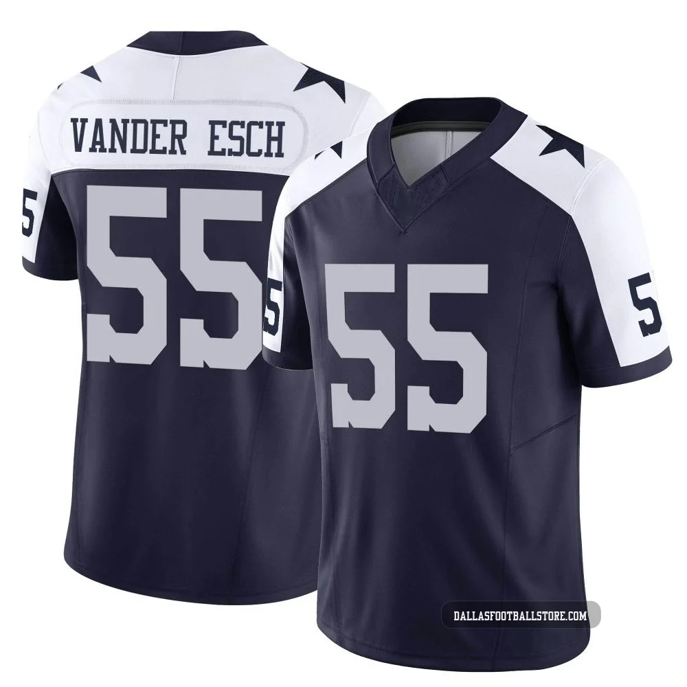 Leighton Vander Esch Dallas Cowboys ＃55 Limited Youth Navy Alternate Vapor F.U.S.E. Jersey