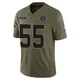 Leighton Vander Esch Dallas Cowboys ＃55 Limited Youth Olive 2025 Salute to Service Jersey