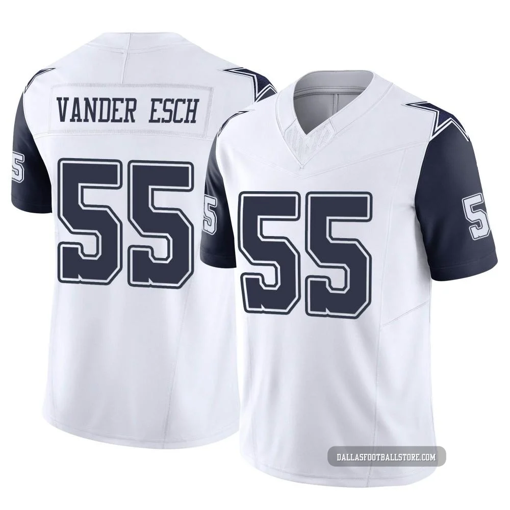 Leighton Vander Esch Dallas Cowboys ＃55 Limited Youth White 2nd Alternate Vapor F.U.S.E. Jersey