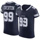 LT Overton Dallas Cowboys ＃99 Elite Men's Navy Vapor F.U.S.E. Jersey