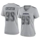 LT Overton Dallas Cowboys ＃99 Game Women's Gray Atmosphere Fashion Jersey