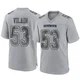 Luiji Vilain Dallas Cowboys ＃53 Game Youth Gray Atmosphere Fashion Jersey