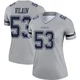 Luiji Vilain Dallas Cowboys ＃53 Legend Women's Gray Inverted Jersey