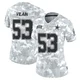 Luiji Vilain Dallas Cowboys ＃53 Limited Women's Arctic Camo 2024 Salute to Service Jersey