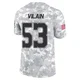 Luiji Vilain Dallas Cowboys ＃53 Limited Youth Arctic Camo 2024 Salute to Service Jersey