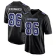 Luke Schoonmaker Dallas Cowboys ＃86 Game Men's Black Carbon Fashion Jersey