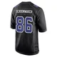 Luke Schoonmaker Dallas Cowboys ＃86 Game Men's Black Carbon Fashion Jersey