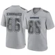 Luke Schoonmaker Dallas Cowboys ＃86 Game Men's Gray Atmosphere Fashion Jersey