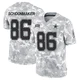 Luke Schoonmaker Dallas Cowboys ＃86 Limited Men's Arctic Camo 2024 Salute to Service Jersey