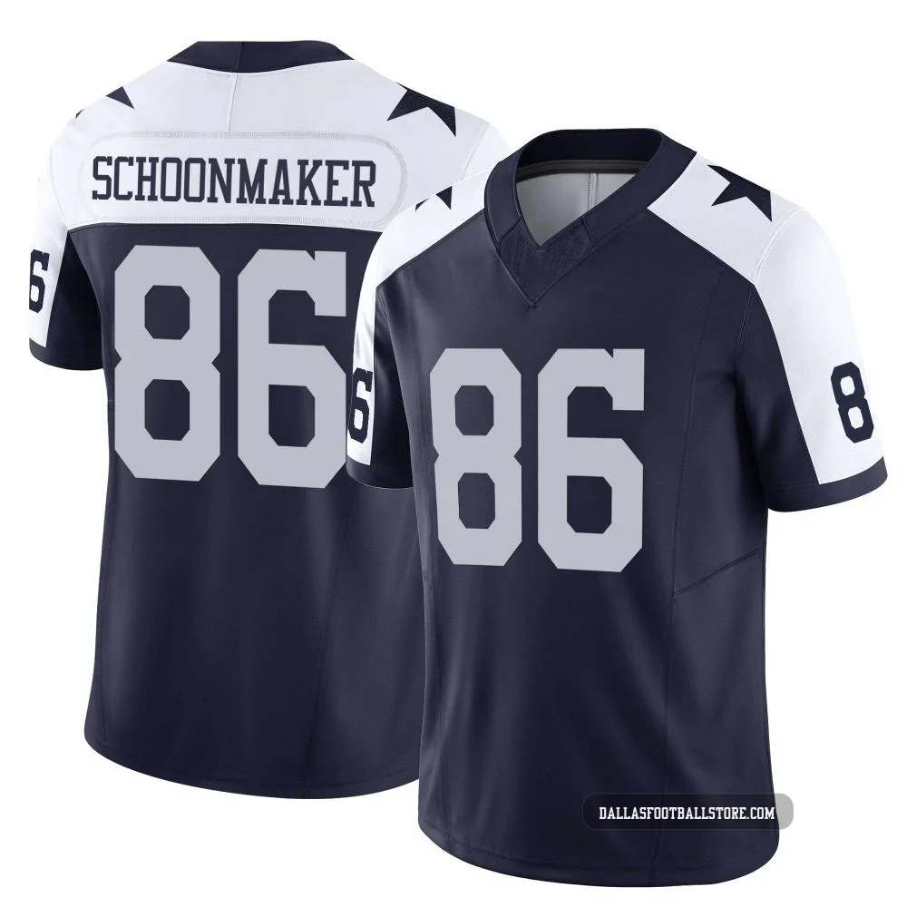 Luke Schoonmaker Dallas Cowboys ＃86 Limited Men's Navy Alternate Vapor F.U.S.E. Jersey