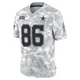Luke Schoonmaker Dallas Cowboys ＃86 Limited Youth Arctic Camo 2024 Salute to Service Jersey