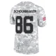 Luke Schoonmaker Dallas Cowboys ＃86 Limited Youth Arctic Camo 2024 Salute to Service Jersey