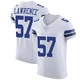 Malachi Lawrence Dallas Cowboys ＃57 Elite Men's White Vapor Untouchable Jersey