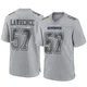 Malachi Lawrence Dallas Cowboys ＃57 Game Men's Gray Atmosphere Fashion Jersey