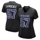 Malachi Lawrence Dallas Cowboys ＃57 Game Women's Black Carbon Fashion Jersey