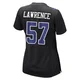 Malachi Lawrence Dallas Cowboys ＃57 Game Women's Black Carbon Fashion Jersey