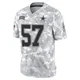 Malachi Lawrence Dallas Cowboys ＃57 Limited Men's Arctic Camo 2024 Salute to Service Jersey