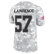 Malachi Lawrence Dallas Cowboys ＃57 Limited Men's Arctic Camo 2024 Salute to Service Jersey