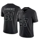 Malachi Lawrence Dallas Cowboys ＃57 Limited Men's Black Reflective Jersey