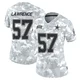 Malachi Lawrence Dallas Cowboys ＃57 Limited Women's Arctic Camo 2024 Salute to Service Jersey