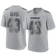 Malik Davis Dallas Cowboys ＃43 Game Youth Gray Atmosphere Fashion Jersey