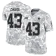 Malik Davis Dallas Cowboys ＃43 Limited Men's Arctic Camo 2024 Salute to Service Jersey