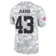 Malik Davis Dallas Cowboys ＃43 Limited Men's Arctic Camo 2024 Salute to Service Jersey