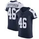 Malik Jefferson Dallas Cowboys ＃46 Elite Men's Navy Alternate Vapor Untouchable Jersey