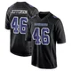 Malik Jefferson Dallas Cowboys ＃46 Game Men's Black Carbon Fashion Jersey