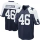 Malik Jefferson Dallas Cowboys ＃46 Game Youth Navy Blue Throwback Jersey