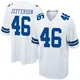Malik Jefferson Dallas Cowboys ＃46 Game Youth White Jersey