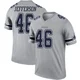 Malik Jefferson Dallas Cowboys ＃46 Legend Youth Gray Inverted Jersey