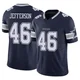 Malik Jefferson Dallas Cowboys ＃46 Limited Men's Navy Vapor F.U.S.E. Jersey