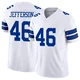 Malik Jefferson Dallas Cowboys ＃46 Limited Men's White Vapor F.U.S.E. Jersey
