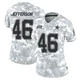 Malik Jefferson Dallas Cowboys ＃46 Limited Women's Arctic Camo 2024 Salute to Service Jersey