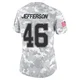 Malik Jefferson Dallas Cowboys ＃46 Limited Women's Arctic Camo 2024 Salute to Service Jersey