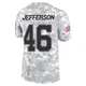 Malik Jefferson Dallas Cowboys ＃46 Limited Youth Arctic Camo 2024 Salute to Service Jersey