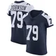 Marcellus Johnson Dallas Cowboys ＃79 Elite Men's Navy Alternate Vapor Untouchable Jersey
