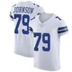 Marcellus Johnson Dallas Cowboys ＃79 Elite Men's White Vapor Untouchable Jersey