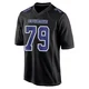 Marcellus Johnson Dallas Cowboys ＃79 Game Men's Black Carbon Fashion Jersey