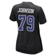 Marcellus Johnson Dallas Cowboys ＃79 Game Women's Black Carbon Fashion Jersey